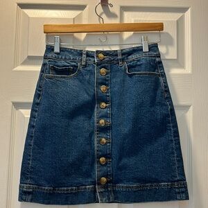 LOFT Denim Skirt